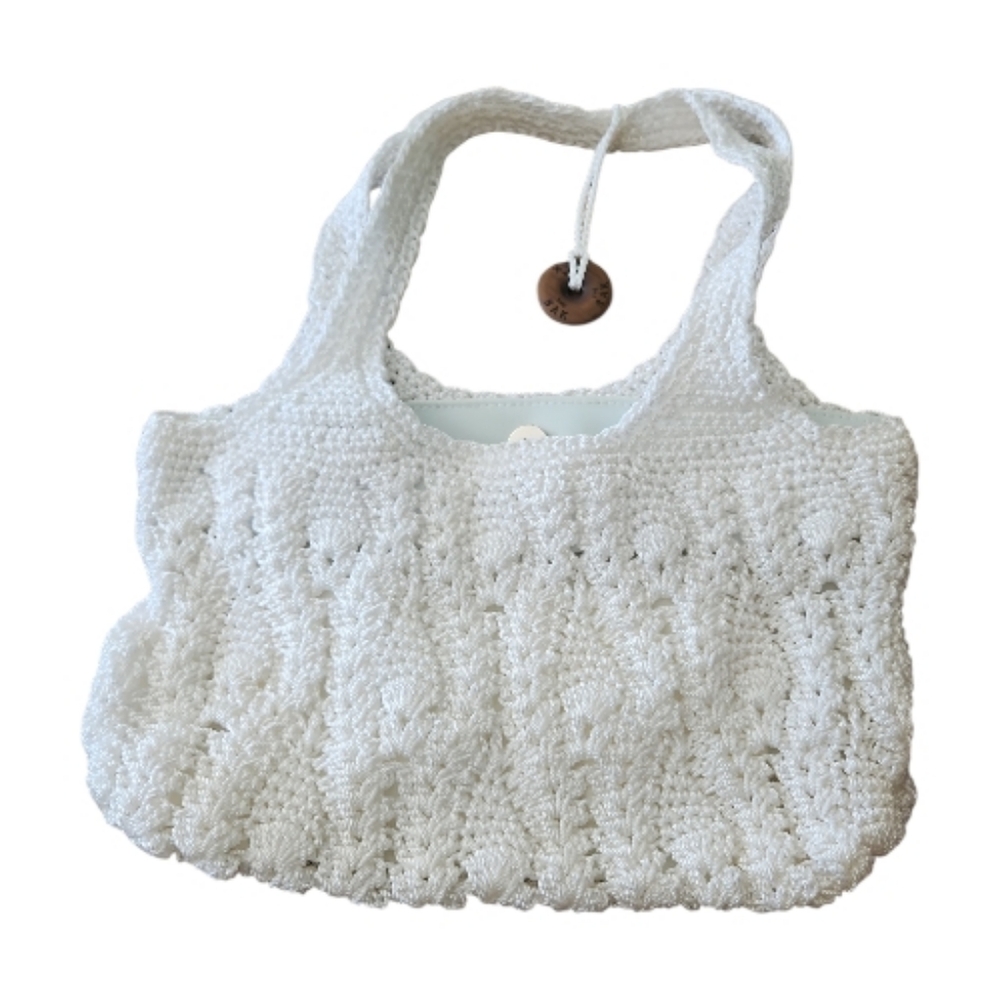 The Sak White Crocheted Women's Bag